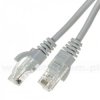 Patchcord UTP, kat6, 0,5m, szary; LSOH/LSZH