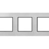 ARIA Ramka 3 potrójna szczotkowane aluminium R-3UAC/62/25 OSPEL