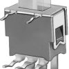 Przełącznik suwakowy, IP67, DPDT, montaż PCB, 48V ac/dc, 50 mA przy 48 V AC/DC, -20 → +80°C, KNITTER-SWITCH