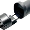 Adapter podróżny Martin Kaiser 182/1/sw Fix-Adapter CH Typ 11/Konturen denzentraler Steckeransatz, IP 20, schwarz