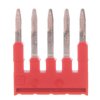 Mostek wtykany 5-biegunowy czerwony FBS 5-4 3030145 /50szt./