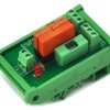 ELECTRONICS-SALON DIN Rail Mount 230VAC Control DPDT 8Amp Power Relay Fused Interface Module Board, RTE24730 AC230V.