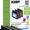 KMP atrament Zamiennik HP 951XL, CN046AE, CN047AE, CN048AE zamiennik Combi-Pack Cyjan, Magenta, Żółty H101V 1723,4050