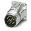 Złącze wielostykowe przemysłowe 8-pinowe M23 Montaż przedni Wtyczka Phoenix Contact