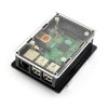 Obudowa Raspberry Pi 3B+/3B/2B na szynę DIN - czarna