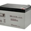 Akumulator; kwasowy bezobsługowy AGM; MWL 12-12L; 12V; 12Ah; 151x98x94(100)mm; konektor 6,3 mm; MW POWER; 3,6kg; 10÷12 lat