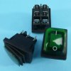 KCD4-G 16A/250V GREEN ON-(ON) IP65 HERME