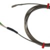 Termopara z uziemieniem K średnica 4.76mm długość 13mm -60 → +350°C Końcówka z gołym kablem RS PRO