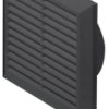 Kratka wentylacyjna 137x137mm grafitowa T40GR