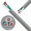 Kabel sterowniczy BiT LIYY 3x0,5mm2 szary 300/300V olejoodporny linka Bitner