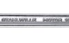 Double open-end wrench, 171 mm, 57 g, chromium alloy steel, 40031013