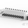 Listwa stykowa PCB 12-pinowe AMP HPI raster: 1.25 mm Pionowy 1-rzędowe TE Connectivity Płyta 125V W osłonie