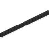 Socket header, 32 pole, pitch 2.54 mm, straight, BL LP 1 32 Z