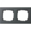 Gira Ramka podwójna Gira E2 antracytowy