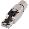 Złącze danych ETHERNET/IP EtherCAT PROFINET Ethernet Cat.6A RJ45 wtyczka prosta ED-IE-AXS-6A-B-20-FC 21700653