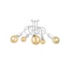 Lampa Sufitowa Nowoczesna 5Xe27 Rumba White