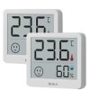 Duka Atuman THmini Elektroniczny Termometr Temperatury i Wilgotności, Wysoka Precyzja, Pionowy Termometr dla Pokoju Dziecięcego,