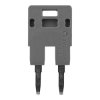 Mostek wtykowy 2-biegunowy do złączek szynowych DS4 DGN DFB4-02P-11-00A(H)