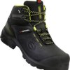 Heckel MACCROSSROAD 3.0 S3 HIGH 6731348 Buty ochronne S3 Rozmiar buta (EU): 48 czarny, żółty 1 par(a)