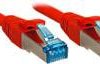 kabel LAN LINDY 47167, 1 szt., RJ45, CAT 6a, S/FTP, 7.50 m, czerwony