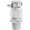Cable gland, cable Ø 4.5 to 10 mm, M16, PA, light gray, 10061466