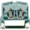 4 wire mini through terminal, spring-clamp connection, 0.08-2.5 mm², 1 pole, 24 A, 8 kV, orange, 264-736