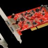 EX-1092 PCIe > 2 ports USB 3.2 Gen incl. LP bracket