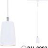 Lampa do systemu szynowego, wysokonapięciowego Paulmann Cover 95626 GU10 signal white