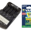 ładowarka everActive NC-1000 + 4 x R03/AAA Varta Ready2Use 1000