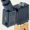 Zawór elektromagnetyczny 24 V DC Burkert 3-drogowy G 1/8 cala żeńskie 1/8cal NC