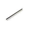 PINY WTYK 1x40 PIN GOLDPIN KĄTOWY TYP2 do druku 2,54mm