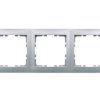 Berker B.Kwadrat Ramka potrójna aluminium 5310138994