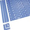 COBA Europe WD040002 Work Deck Ecke Kratka podłogowa (D x S x W) 0.6 m x 112 mm x 25 mm zielony