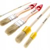 Zestaw pędzli 2 pędzle płaskie 1cala ,1.5cala, 2 pędzle owalne 2 4 jeden pędzel mini uniwersalne 20B816