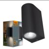 Oprawa fasadowa dwustronna VIDEX-6W-PELLE-CZARNA