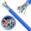 Kabel sieciowy U/UTP kat.6A skrętka 4x2x0,56mm wewnętrzny B2ca bezhalogenowy LSOH niebieski Molex