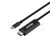 UNITEK Kabel USB typ-C / HDMI 2.0 + port USB-C 4K@60Hz 2m