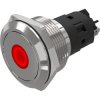Signal light, 24 V (AC), 24 V (DC), 250 V, red/green, Mounting Ø 22 mm, 82-10-002220