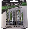akumulatorki Vipow R20 D Ni-MH 9000mAh - 2 sztuki