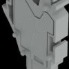 2022-171 Centre module for 1-conductor spring strips, 4 mm², grey
