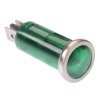 Green 12V 12.5mm Panel Indicator Light