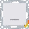 LUMINA Wyłącznik pojedynczy 16A/250VAC kontrolny biały WL0610 HAGER