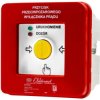 Przycisk ppoż wyłącznika prądu p/t, NO-NO NO-NO, diody uniwersalne (230V AC lub 24V DC) czerw/ziel PPWPp-5 B - certyfikat CNBOP