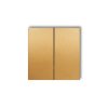 Klawisze podwójne do łączników DECO, MINI (komplet dwóch sztuk) złoty 29DKL-2