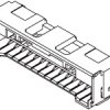 Molex Gniazdo PCB CLIK-Mate 4 -pinowe 1-rzędowe raster: 2 mm Powierzchnia Gniazdo PCB Zagniatane Kąt prosty