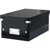 Leitz 6042-00-95 Click & Store DVD Storage Box Black Cardboard 22 DVDs 1pc