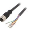 Kabel 8-Pin Az 201 A-K8p-M12-S-G-5M-Bk-2-X-A-4-69