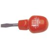 Draper 19497 6mm x 38mm Plain Slot Flared Tip Cabinet Pattern Chubby Screwdriver
