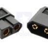 Pololu XT60 Connector Male-Female Pair, Black