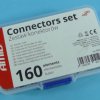 ZESTAW ŁĄCZNIKÓW KABLOWYCH 160szt 1,2/2/